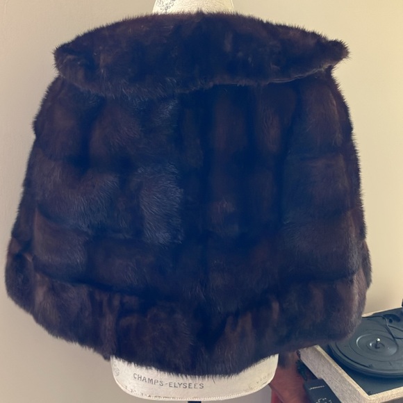Macys Vintage little shop mink fur stole - Picture 5 of 7